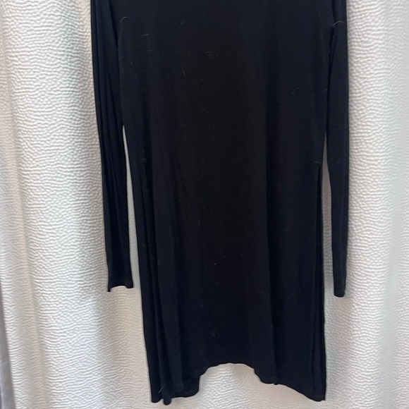 JOAH BROWN SMALL BLACK LONG CARIDGAN AND TAUPE DRESS A NEW DAY - Picture 7 of 8